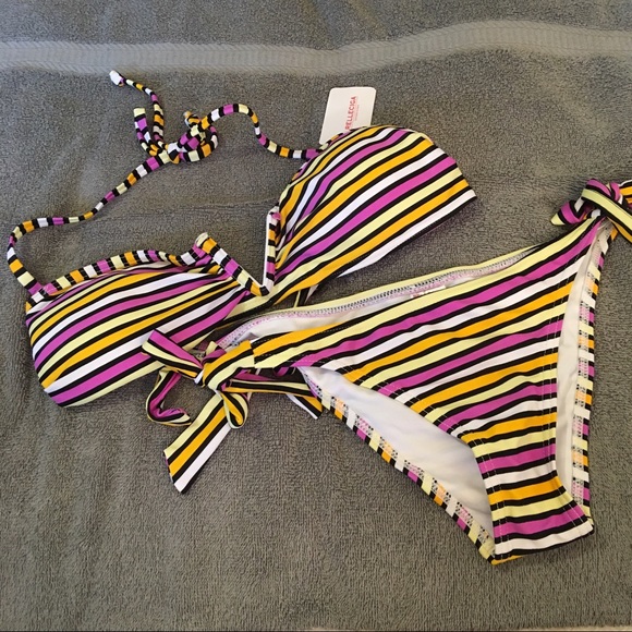RELLECIGA Other - Relleciga • Striped Bikini